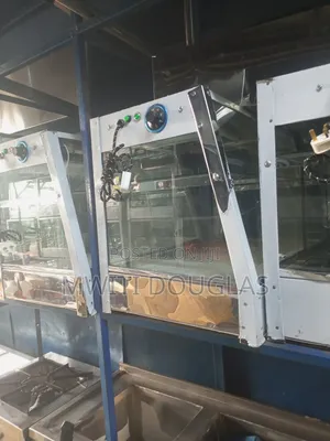 Fine Large Stainless Steel Food Warmer Display