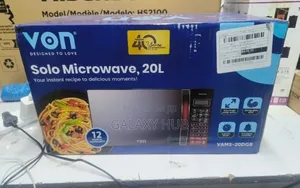 Von Microwave Oven 20l – Vams-20mgx Black