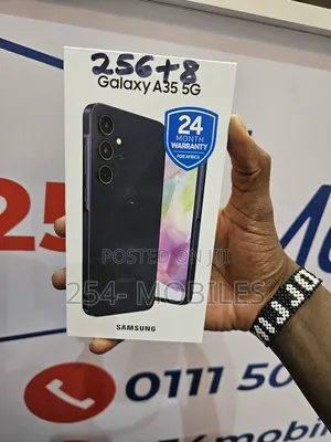 New Samsung Galaxy A35 256 GB Black