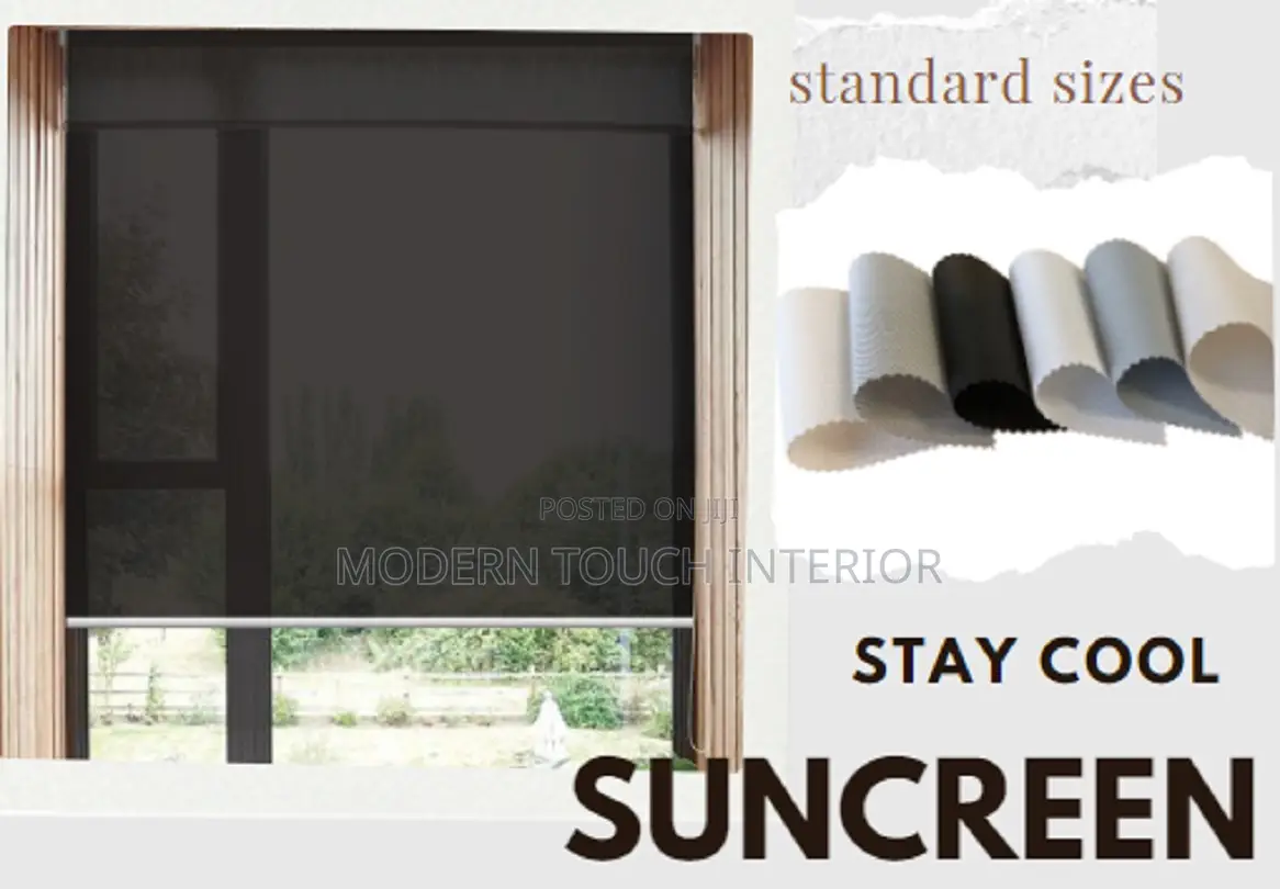 Privacy Sunscreen Window Blinds