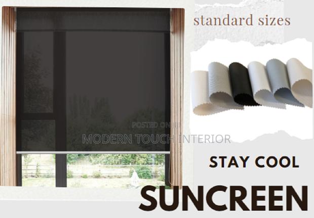 Privacy Sunscreen Window Blinds
