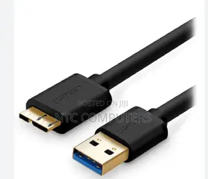 UGREEN USB-A 3.0 to Micro USB 3.0 Male Cable 0.5m Black - US
