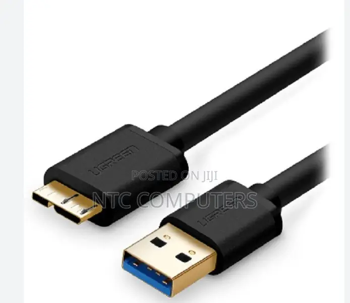 UGREEN USB-A 3.0 to Micro USB 3.0 Male Cable 0.5m Black - US
