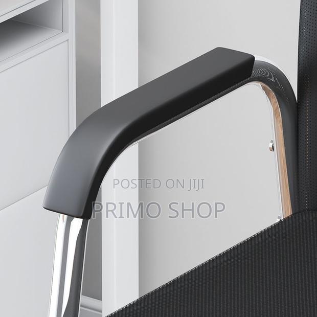 Office Visitor Seat; Upholstered Study Chair With Armrest - thumbnail 3