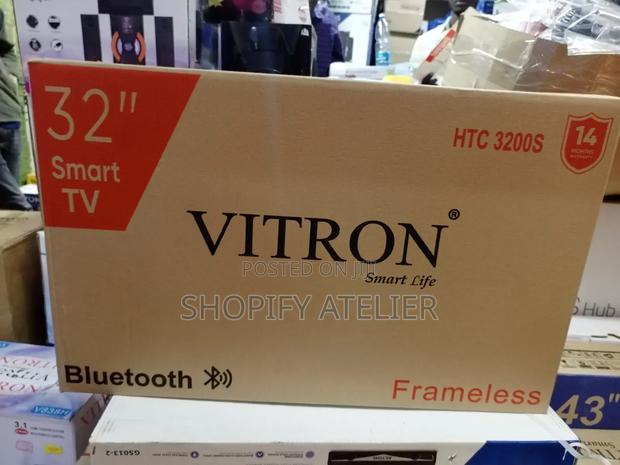 Vitron 32" Smart Android TV Frameless Design With Free Mount - thumbnail 3