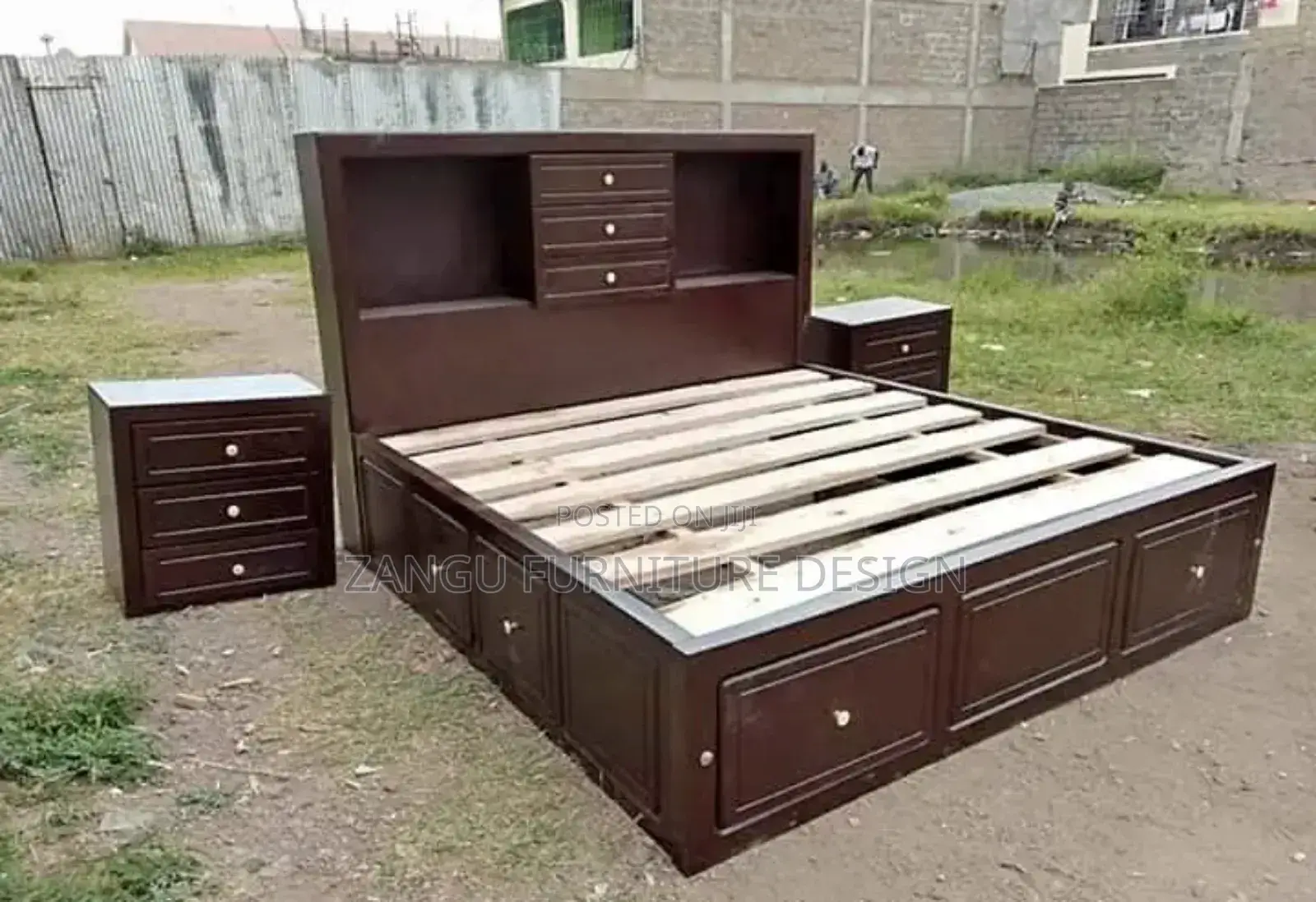 Charismatic Beds 5 by 6 (Night Stands 6500/-)