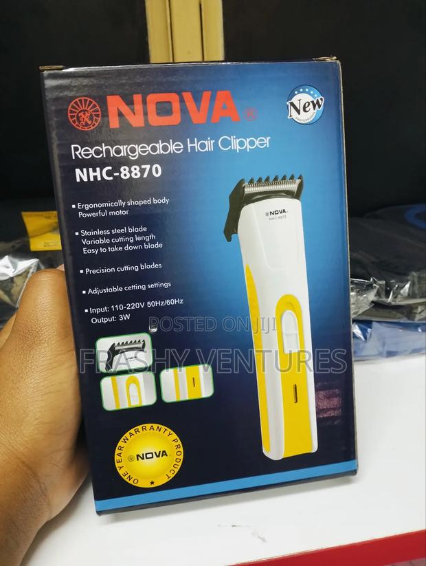 Nova Rechargeable Hair Clipper - main view