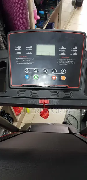 Home Treadmill 12km/H, 120kg User Weight, 15% Incline