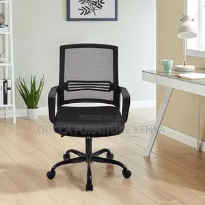 Office Chairs: Ergonomic Swivel Chair With Lumbar Support