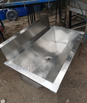 Brilliant Stainless Steel Scrub Sink