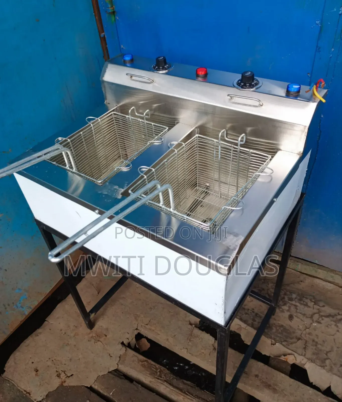 Brilliant Double Deep Fryer