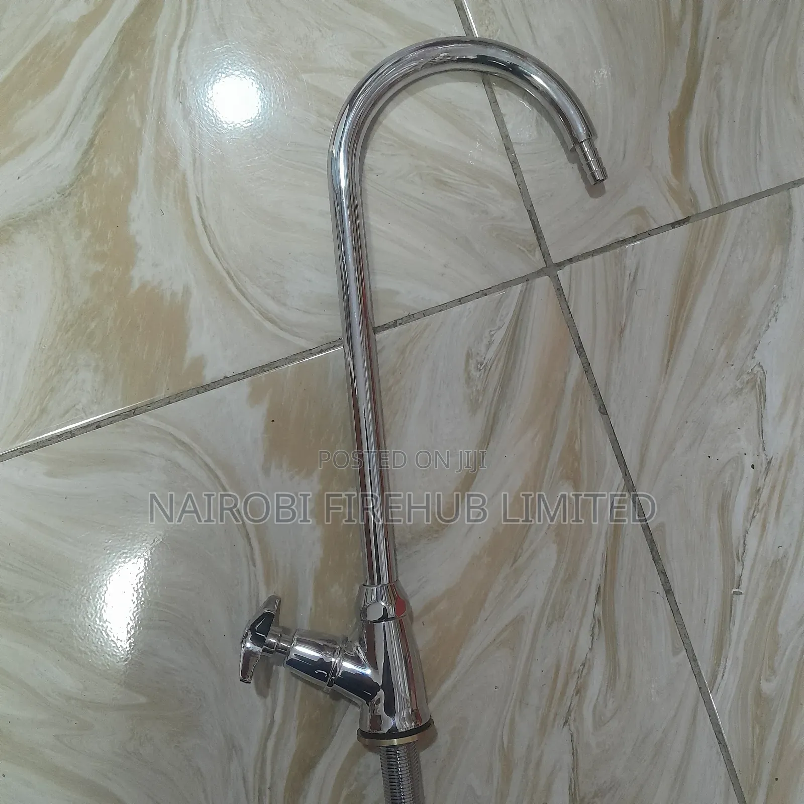 Water Tap for School Lab Silver