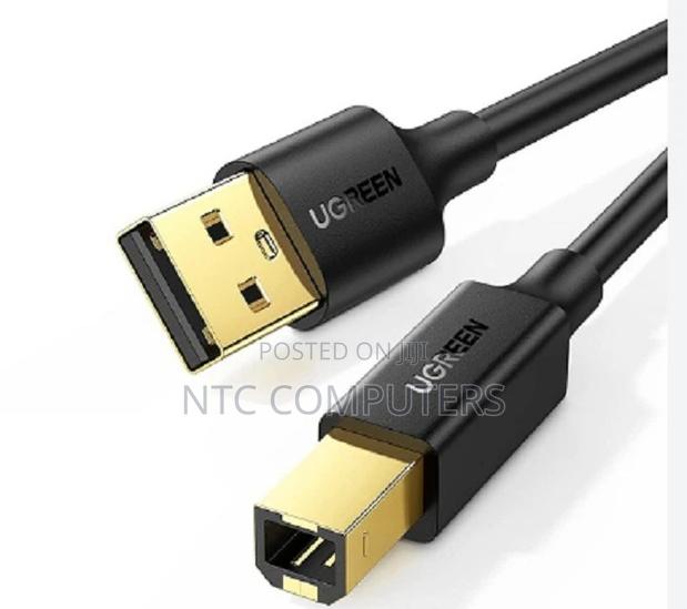 UGREEN USB 2.0 AM to BM Printer Cable 1.5m (Black) - US135