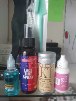 6 in 1 Set Wig Glue, Lace Tint Spray , Wax Stick , Remover,