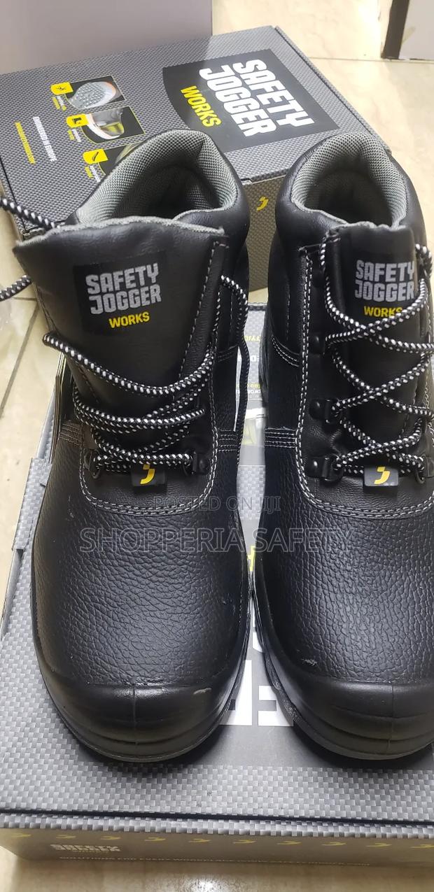 Black Safety Jogger Boots - main view