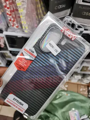 Xiaomi Redmi 13C Carbon Fibre Phone Cover Case