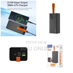 PZX V79 Fast Charging High Quality 50,000 Mah Power Bank