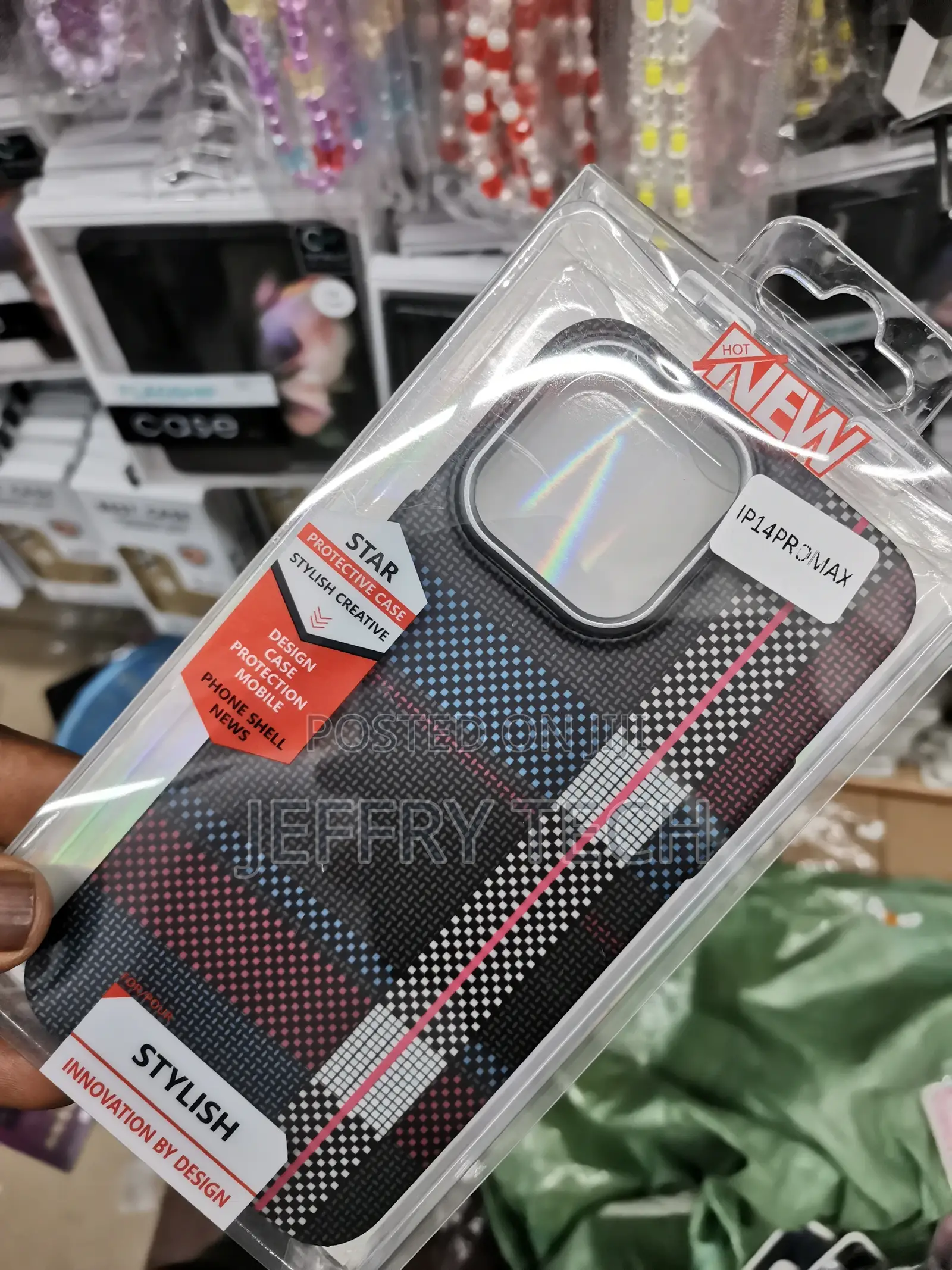 iPhone 14 Pro Max Case, Premium Carbon Fibre Cover