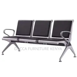 Benches:3-Seater Heavy Duty Padded Hospital Waiting Bench