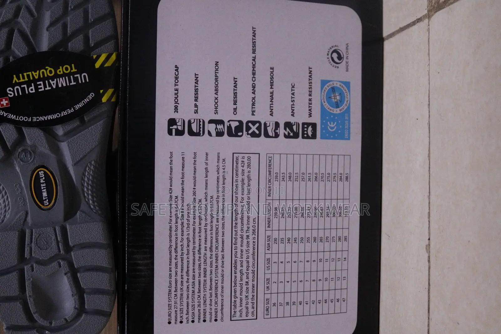 Ultimate Plus Boots(EN ISO)