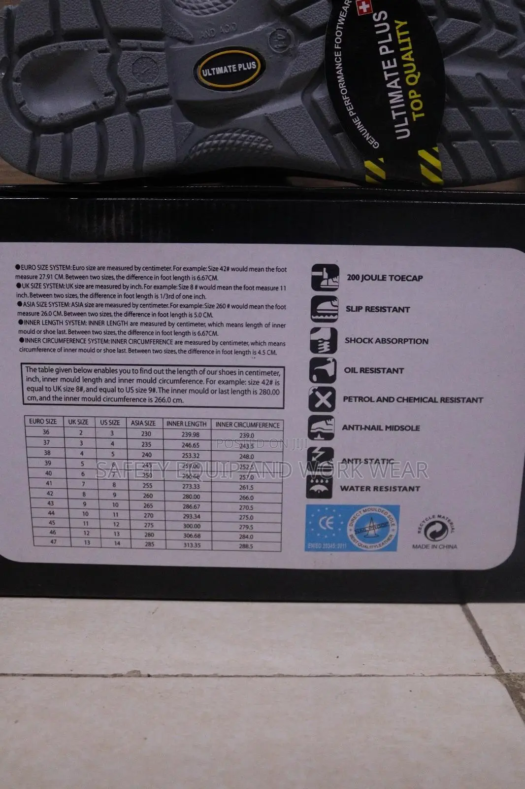 Ultimate Plus Boots(EN ISO)