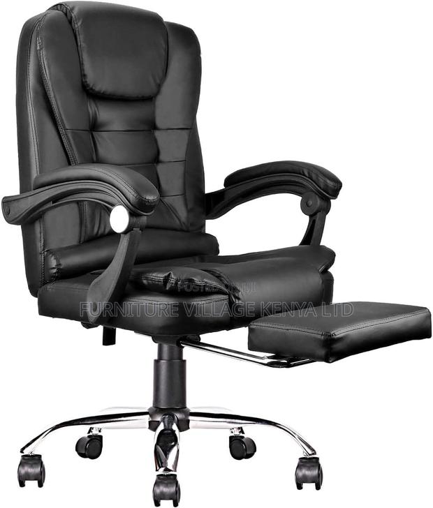 Office Seats; Managerial Executive Chair With Foot Rest - thumbnail 3
