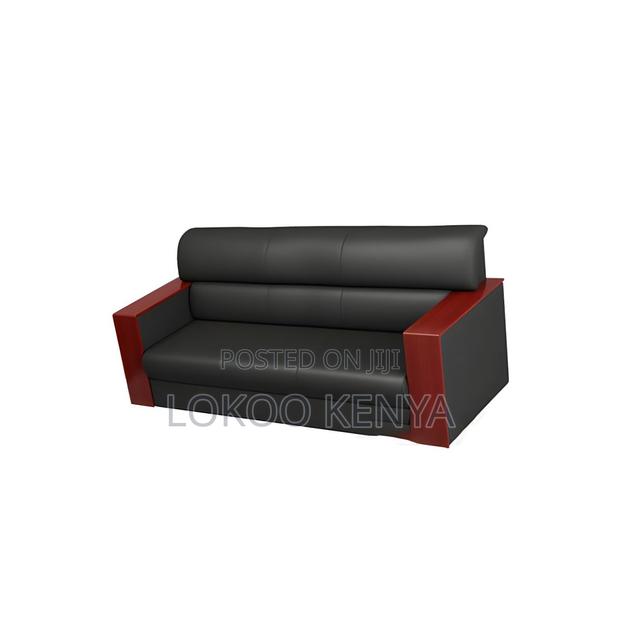 Sofas:5-Seater Pu Leather Executive Reception Office Sofa - thumbnail 6