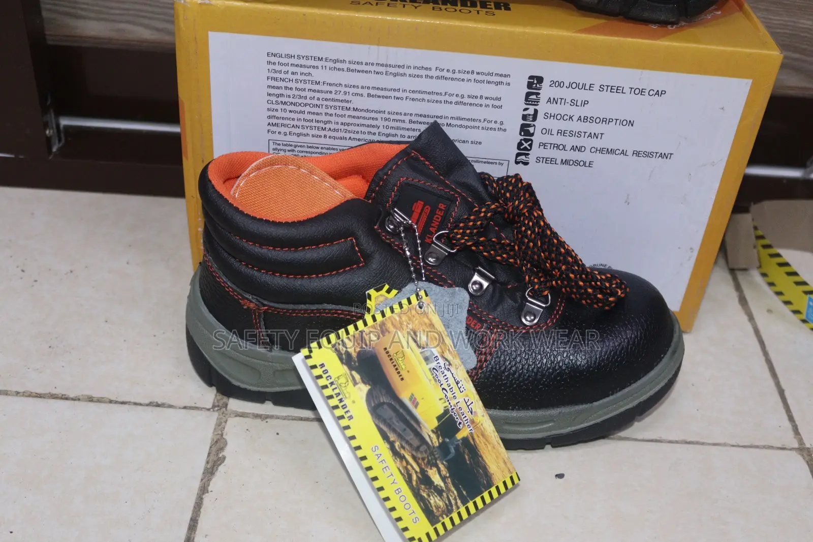 Rocklander Boots (Anti-Slip)
