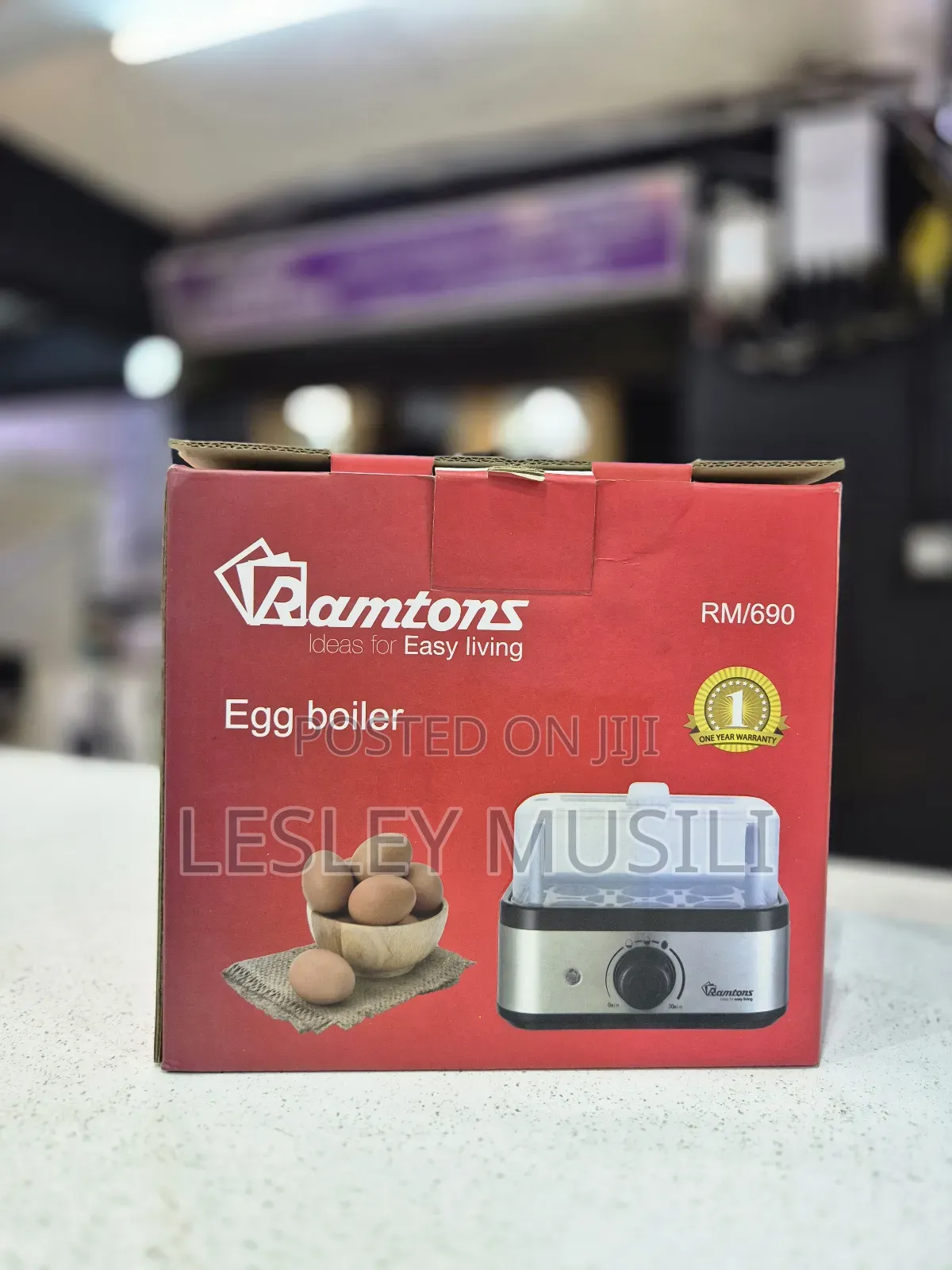 Ramtons Egg Boiler- Rm/690