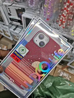 Carbon Fiber Multicolor Phone Case for iPhone 14