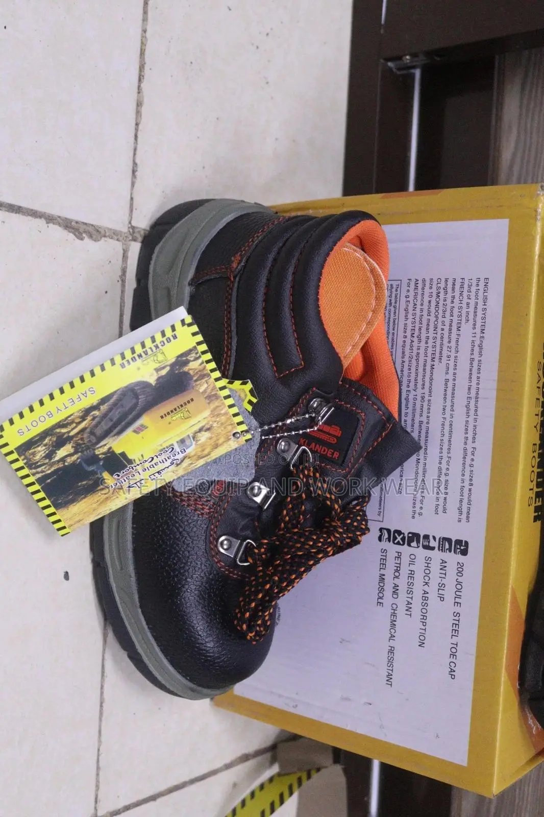 Rocklander Chemical Resistant Shoes