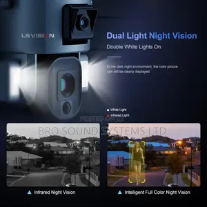 20x Zoom 4g Dual Lens 4mp Hd Outdoor PTZ Solar CCTV Camera