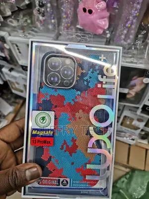 Carbon Fibre Multicoloured Phone Case for iPhone 13 Pro Max