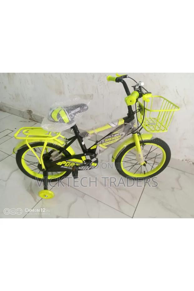 Kid's Bikes Size 16 With Bucket - main view