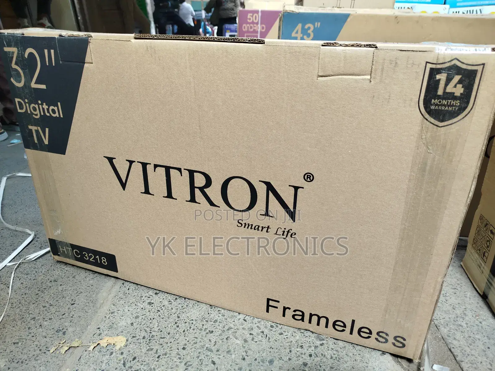 Vitron HTC -3218 32" Inch Digital Led Tv Inbuilt Decoder