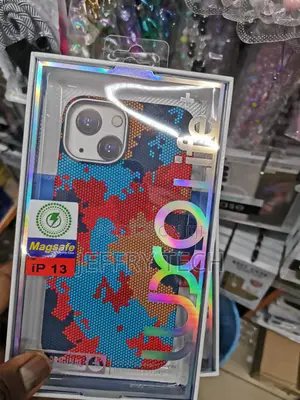 Carbon Fiber Pattern Phone Cases for iPhone 13 Multicolor