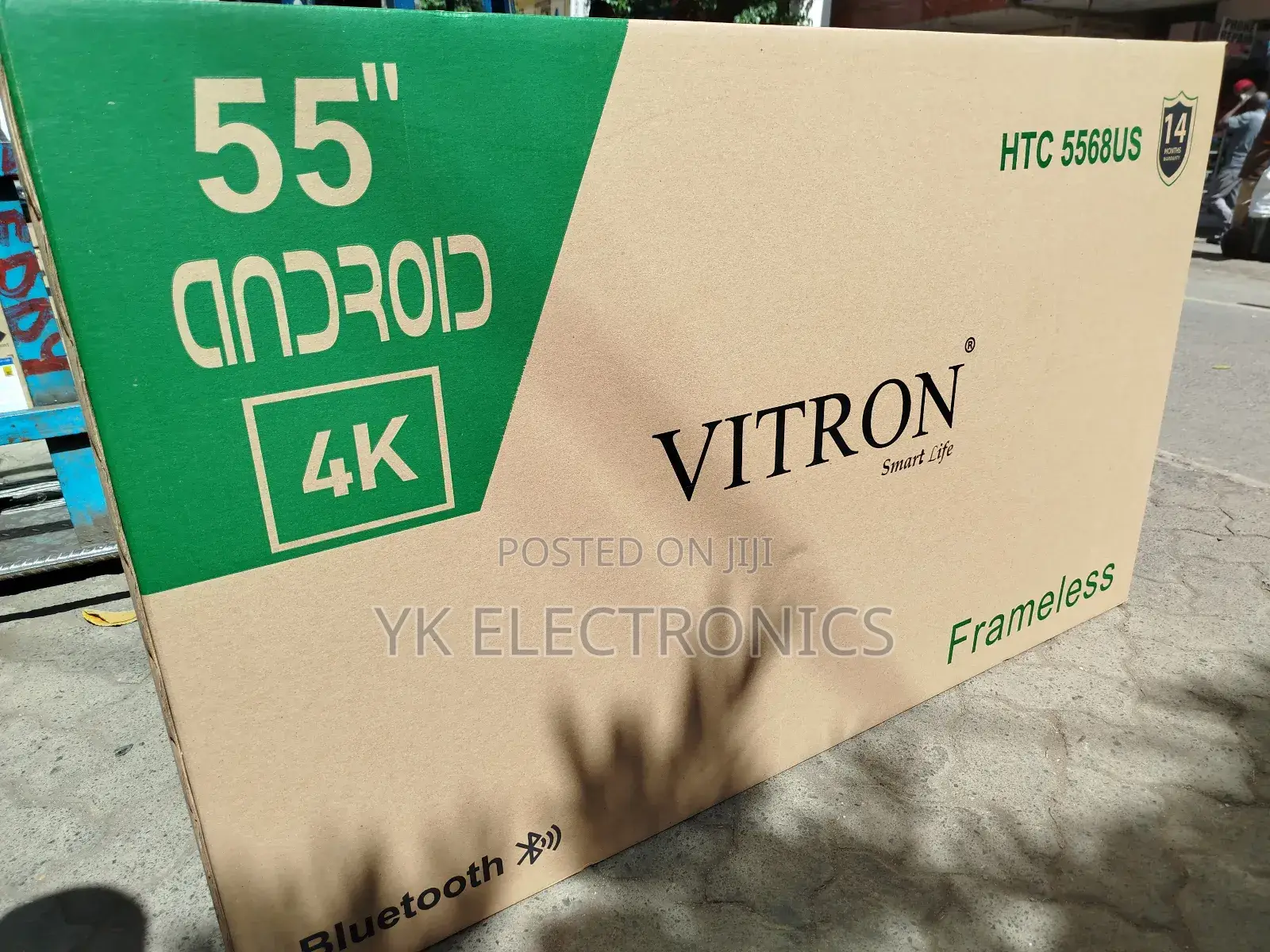 Vitron 55 Inch Uhd Smart Android Tv 14 Months Warranty