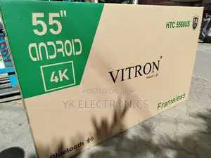 Vitron 55 Inch Uhd Smart Android Tv 14 Months Warranty