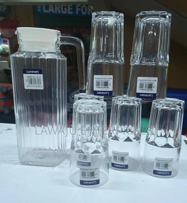 7pc Luminarc Water Set