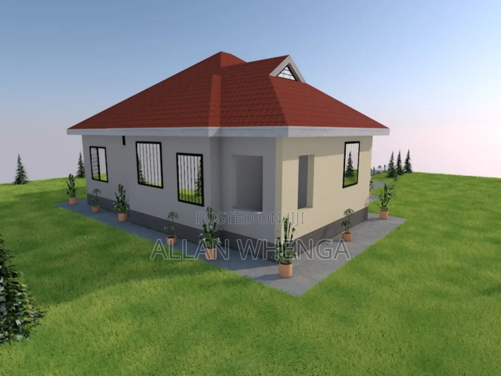 Three Bedroom Architectural Design