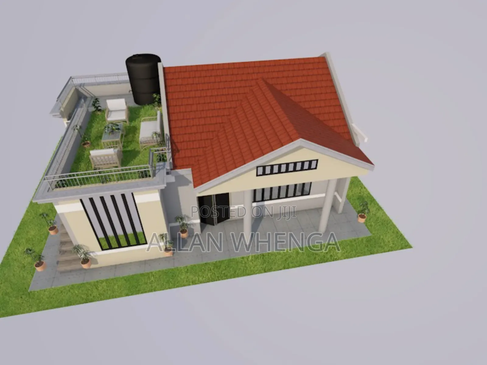 Three Bedroom Architectural Design