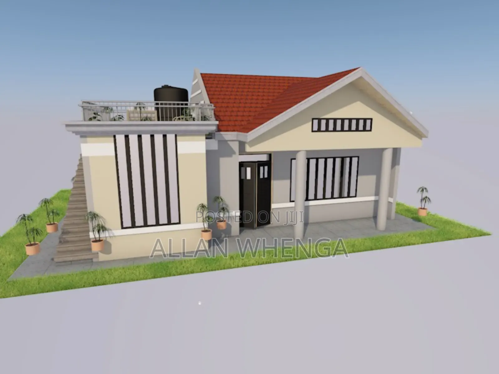 Three Bedroom Architectural Design