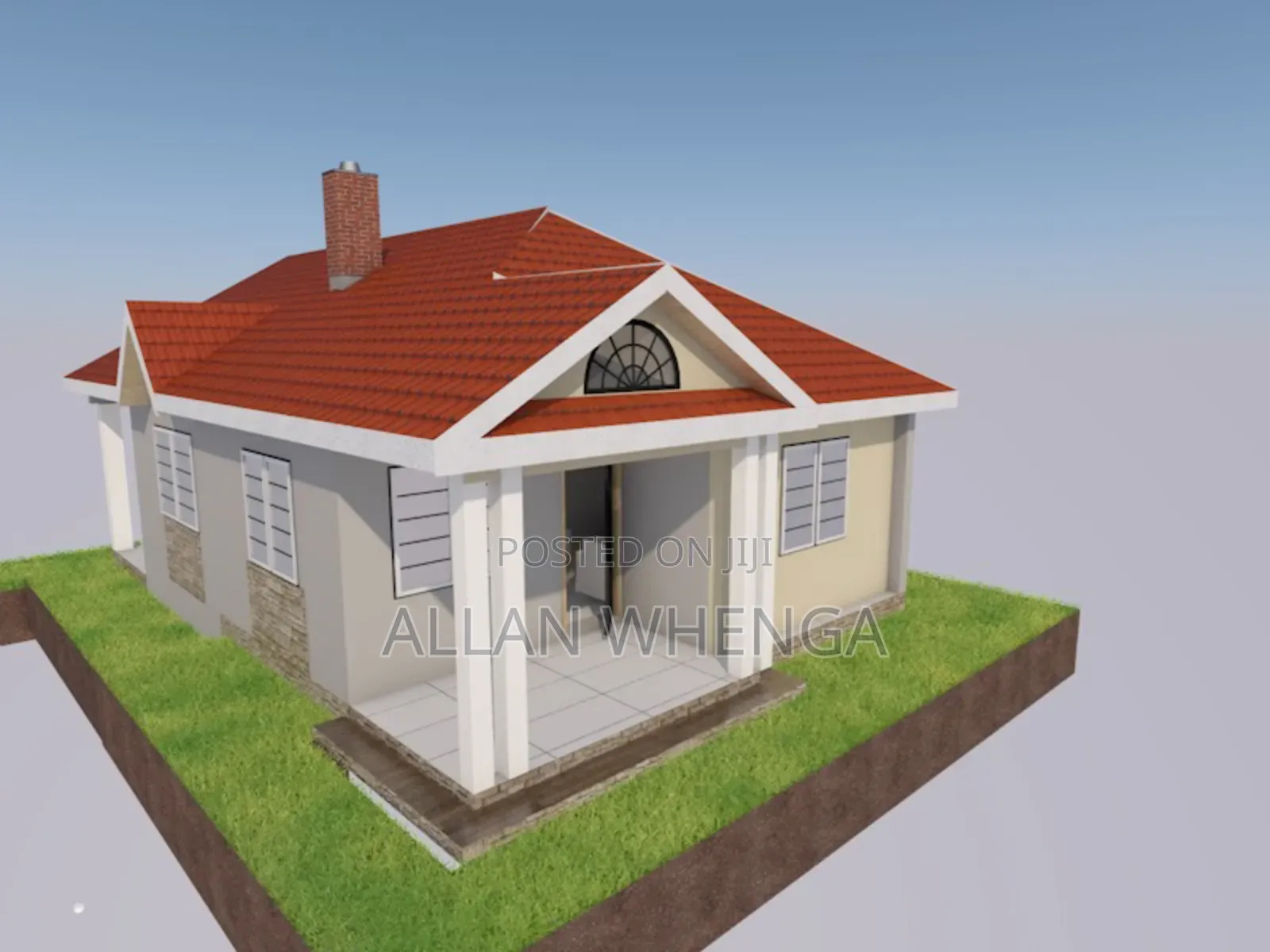 Three Bedroom Architectural Design
