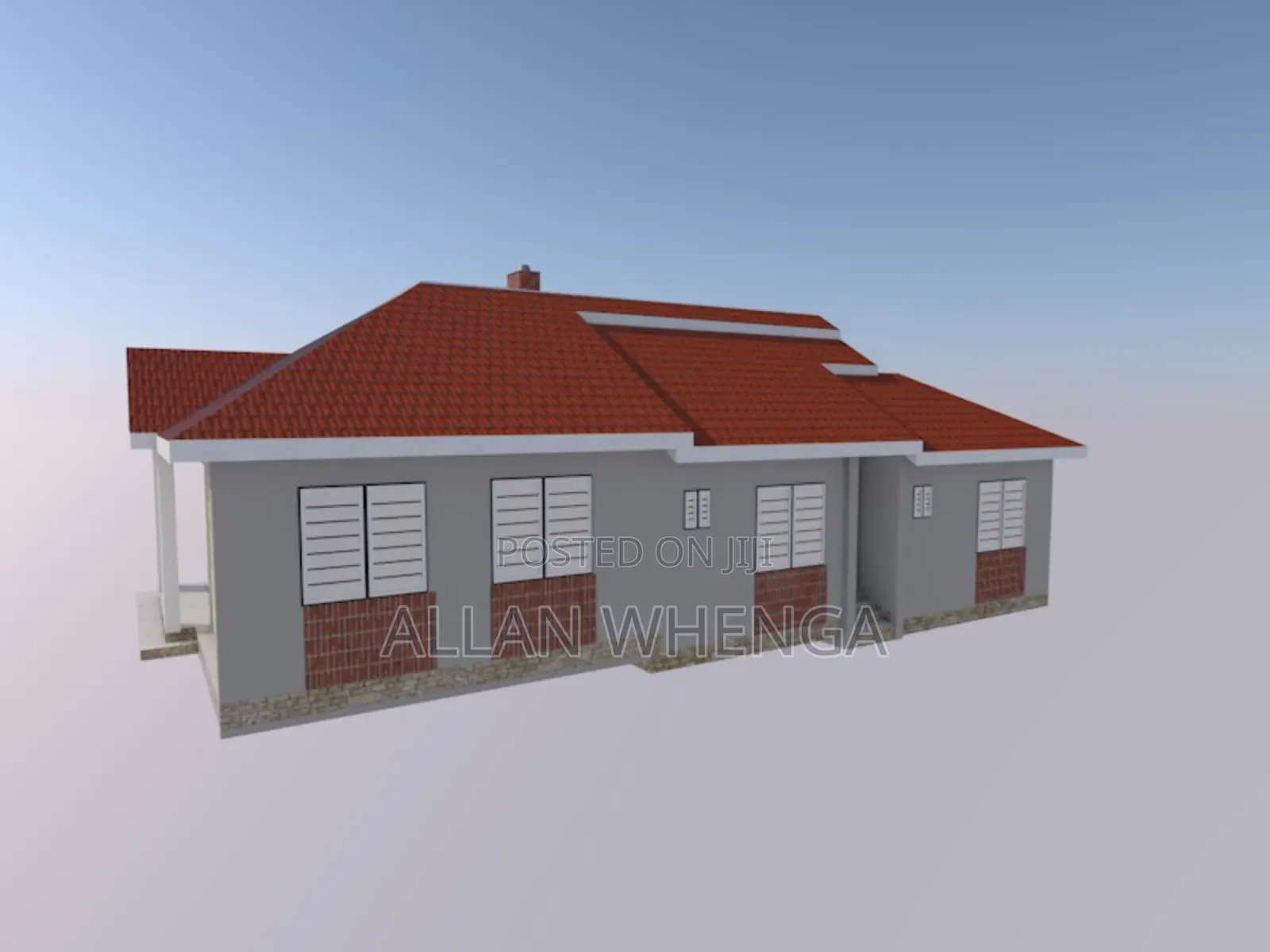 Three Bedroom Architectural Design