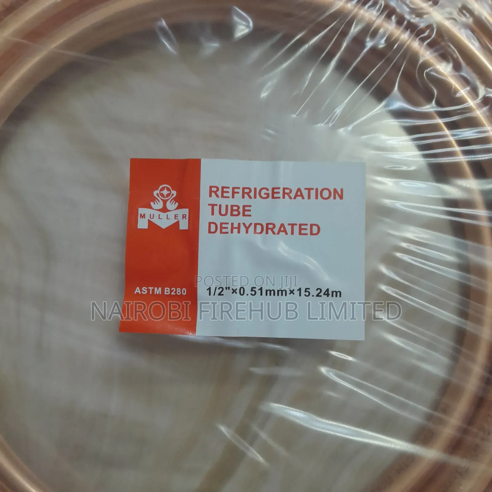 Refregeration Tube 1/2 Inches Muller