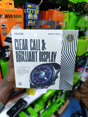Tecno Watch Pro 2 Smart Watch Wireless Call Amoled Display