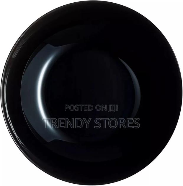 6 PC Luminarc Zelie Black Dinner Set - main view