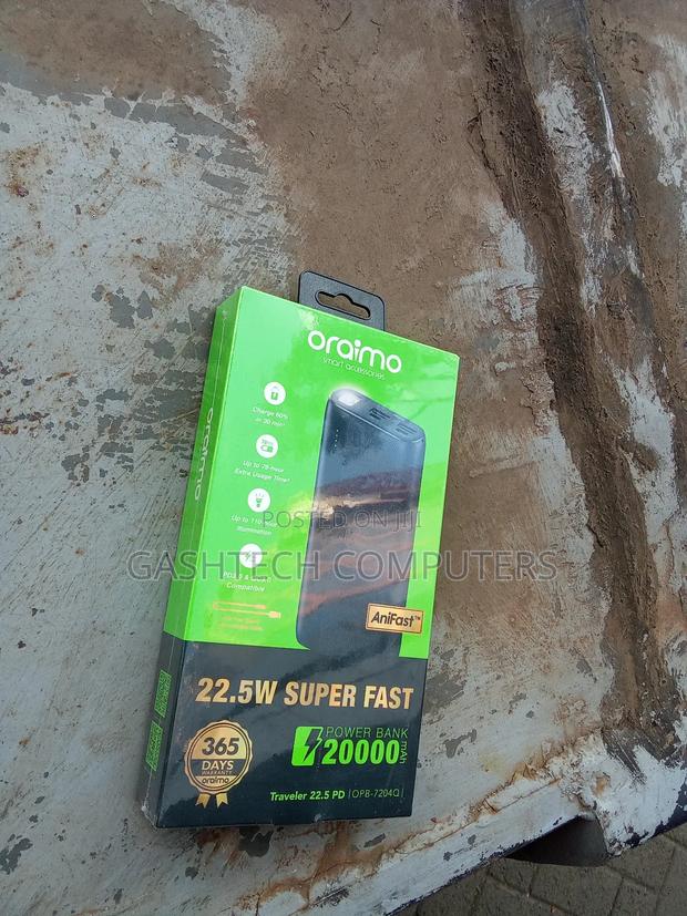 22.5 W Oraimo Traveler Power Bank - main view