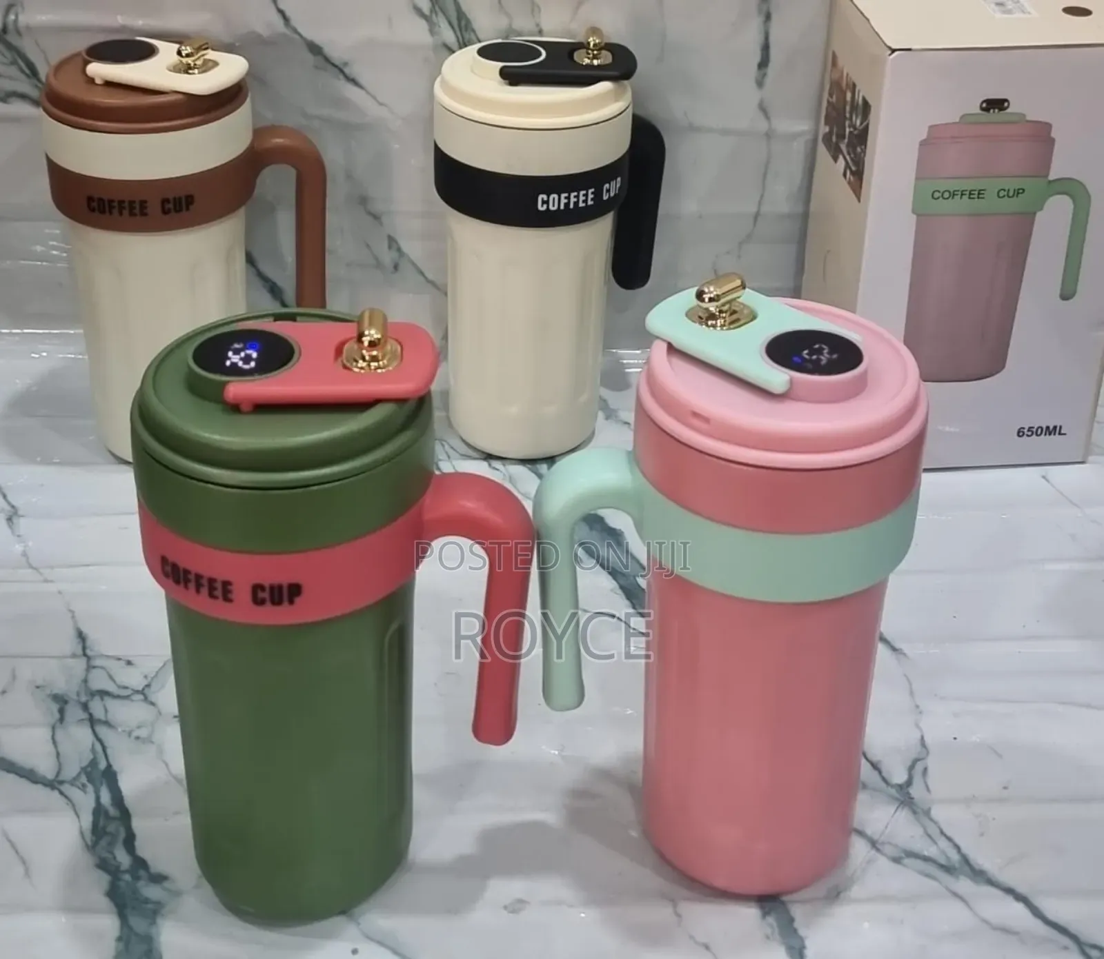 Coffee Mug With Temperature Display-650ml