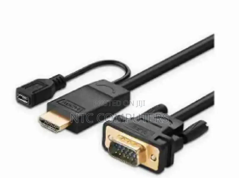 UGREEN HDMI to VGA Converter Round Cable - MM101